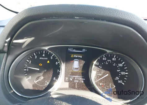 2016 Nissan Rogue Sv z USA, uszkodzony, nr VIN KNMAT2MTXGP721696